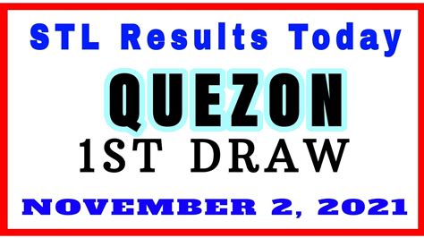 stl quezon results|PCSO Official .